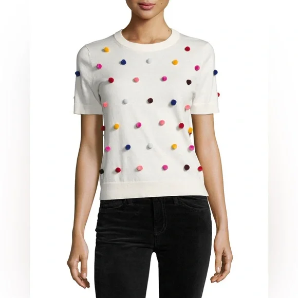 Kate spade 2025 pom pom sweater